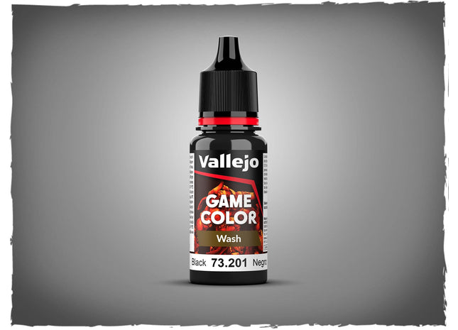 Gamers Guild AZ Vallejo Vallejo: Game Wash 73.201 Black Wash HobbyTyme