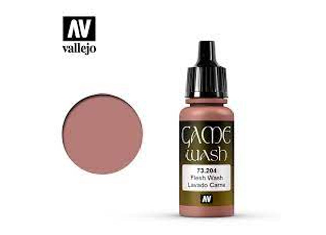 Gamers Guild AZ Vallejo Vallejo: Game Wash 73.204 Flesh Wash HobbyTyme