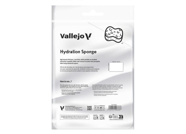 Gamers Guild AZ Vallejo Vallejo Hydration Sponge 2pk (Pre-Order) AGD