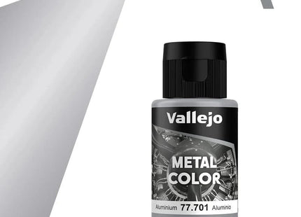 Gamers Guild AZ Vallejo Vallejo: Metal Color 77.701 - Aluminium 32ml HobbyTyme