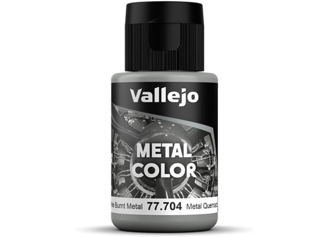 Gamers Guild AZ Vallejo Vallejo: Metal Color 77.704 - Pale Burnt Metal 32ml HobbyTyme