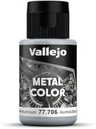 Gamers Guild AZ Vallejo Vallejo: Metal Color 77.706 - White Aluminium 32ml HobbyTyme