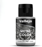 Gamers Guild AZ Vallejo Vallejo: Metal Color 77.707 - Chrome 32ml HobbyTyme