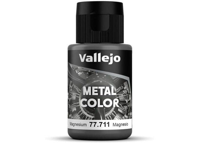 Gamers Guild AZ Vallejo Vallejo: Metal Color 77.711 - Magnesium 32ml HobbyTyme