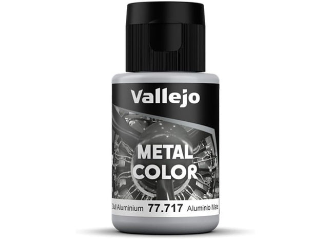 Gamers Guild AZ Vallejo Vallejo: Metal Color 77.717 - Dull Aluminium 32ml HobbyTyme