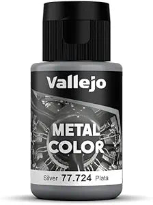 Gamers Guild AZ Vallejo Vallejo: Metal Color 77.724 - Silver 32ml HobbyTyme