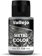 Gamers Guild AZ Vallejo Vallejo: Metal Color 77.724 - Silver 32ml HobbyTyme