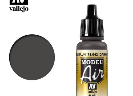 Gamers Guild AZ Vallejo Vallejo: Model Air 71.042 Dark Brown HobbyTyme