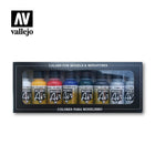 Gamers Guild AZ Vallejo Vallejo Model Air Set: 71.174 Basic Colors HobbyTyme