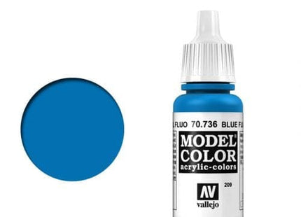 Gamers Guild AZ Vallejo Vallejo: Model Color 70.736 - Fluorescent Blue HobbyTyme