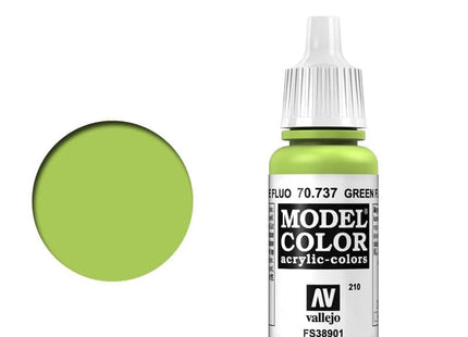 Gamers Guild AZ Vallejo Vallejo: Model Color 70.737 - Fluorescent Green HobbyTyme