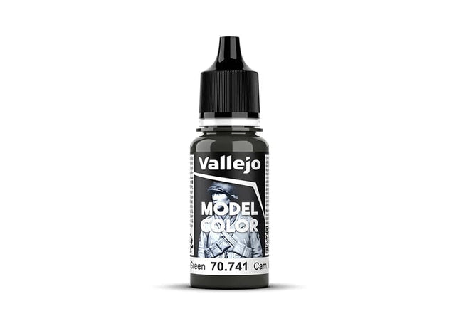 Gamers Guild AZ Vallejo Vallejo: Model Color 70.741 Black Green HobbyTyme