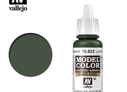 Gamers Guild AZ Vallejo Vallejo: Model Color 70.823 Luftwaffe Camouflage Green HobbyTyme
