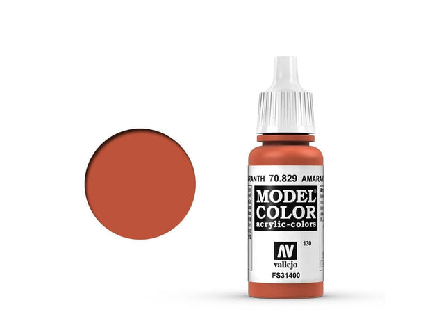 Gamers Guild AZ Vallejo Vallejo: Model Color 70.829 - Amaranth Red HobbyTyme