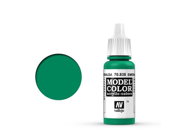 Gamers Guild AZ Vallejo Vallejo: Model Color 70.838 Emerald HobbyTyme