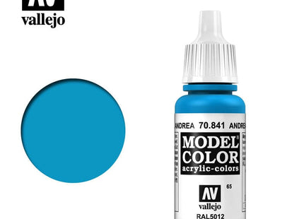 Gamers Guild AZ Vallejo Vallejo: Model Color 70.841 Andrea Blue HobbyTyme
