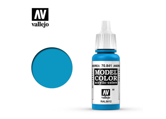Gamers Guild AZ Vallejo Vallejo: Model Color 70.841 Andrea Blue HobbyTyme