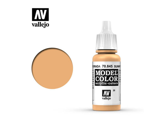 Gamers Guild AZ Vallejo Vallejo: Model Color 70.845 Sunny Skin Tone HobbyTyme