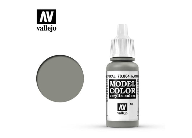 Gamers Guild AZ Vallejo Vallejo: Model Color 70.864 Natural Steel HobbyTyme