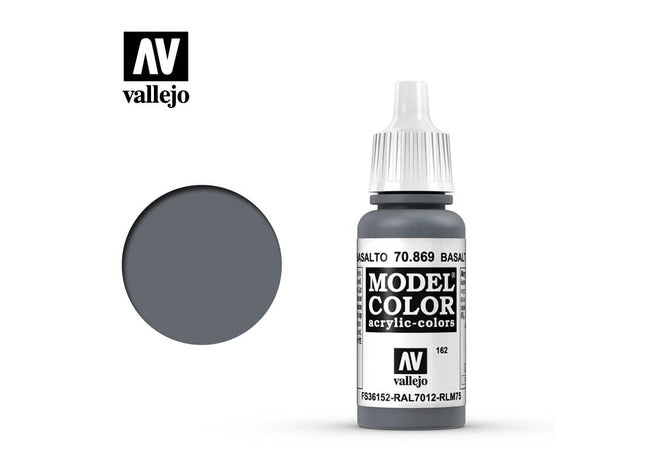 Gamers Guild AZ Vallejo Vallejo: Model Color 70.869 Basalt Grey HobbyTyme