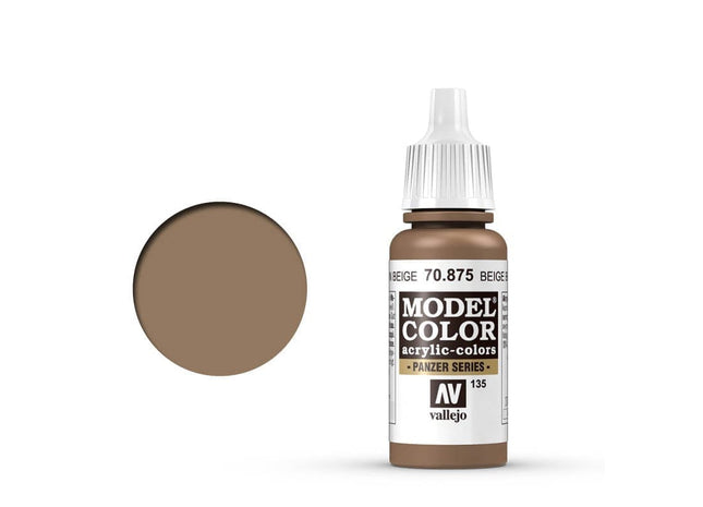 Gamers Guild AZ Vallejo Vallejo: Model Color 70.875 Beige Brown HobbyTyme