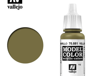 Gamers Guild AZ Vallejo Vallejo: Model Color 70.881 Green Yellow HobbyTyme