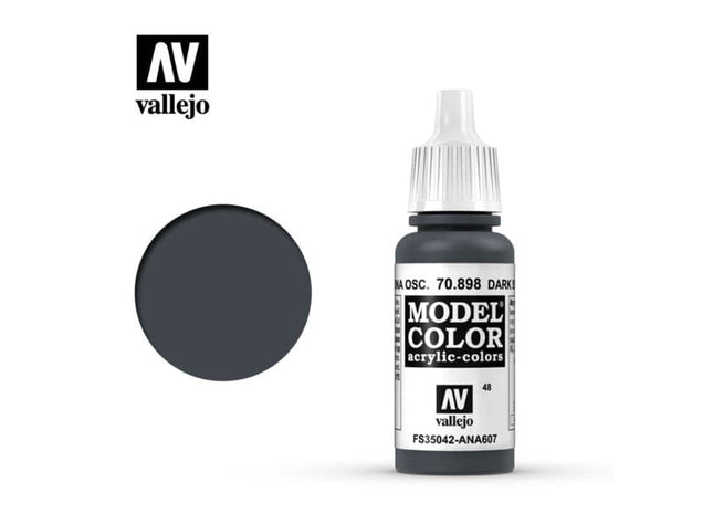 Gamers Guild AZ Vallejo Vallejo: Model Color 70.898 Dark Sea Blue HobbyTyme