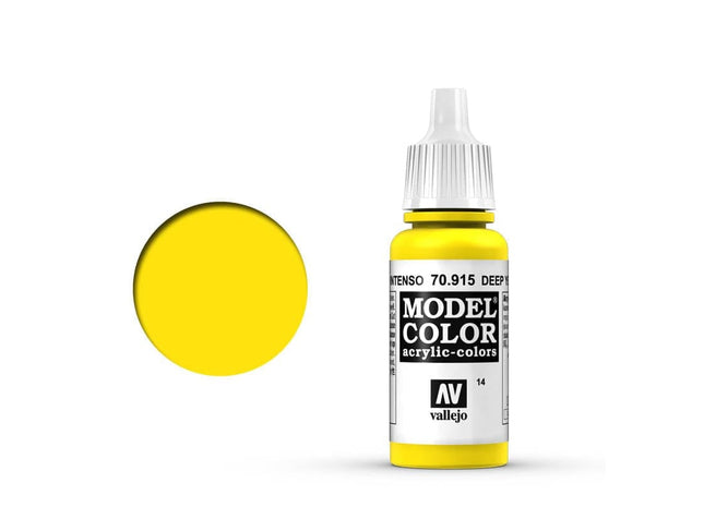 Gamers Guild AZ Vallejo Vallejo: Model Color 70.915 Deep Yellow HobbyTyme