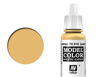 Gamers Guild AZ Vallejo Vallejo: Model Color 70.916 Sand Yellow HobbyTyme