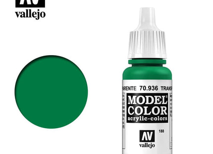 Gamers Guild AZ Vallejo Vallejo: Model Color 70.936 - Transparent Green HobbyTyme
