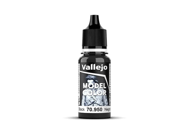 Gamers Guild AZ Vallejo Vallejo: Model Color 70.950 Black HobbyTyme