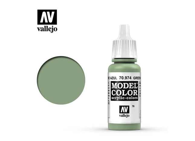 Gamers Guild AZ Vallejo Vallejo: Model Color 70.974 Green Sky HobbyTyme