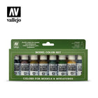 Gamers Guild AZ Vallejo Vallejo Model Color Set: 70.108 Panzer Colors HobbyTyme