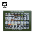 Gamers Guild AZ Vallejo Vallejo Model Color Set: 70.141 Earth Tones HobbyTyme