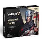 Gamers Guild AZ Vallejo Vallejo Model Color Set: 70.142 - Medieval Colors Discontinue