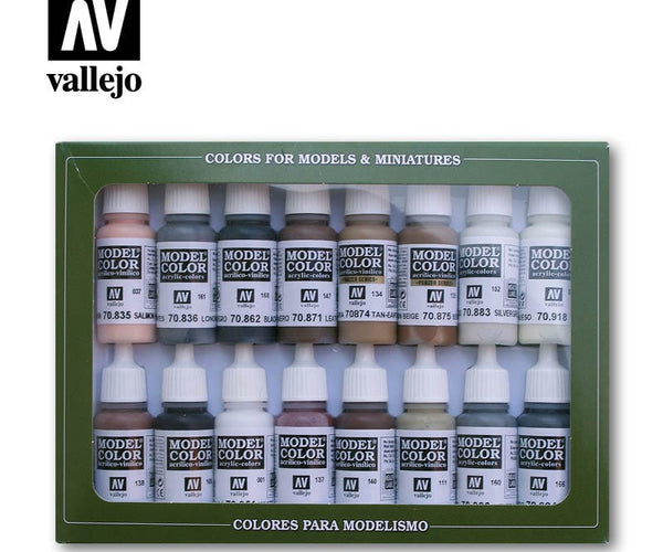 Vallejo Model Color Paint Set 144 - Equestrian Colors (70.144)