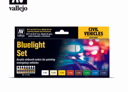 Gamers Guild AZ Vallejo Vallejo Set: 71.154 - Bluelight Set - Black Friday Discontinue