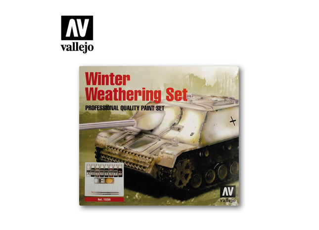 Gamers Guild AZ Vallejo Vallejo Set: 72.220 Winter Weathering Set HobbyTyme