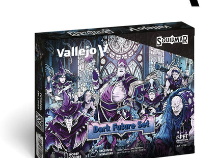 Gamers Guild AZ Vallejo Vallejo: Squidmar Miniatures Paint - Dark Future Paint Set AGD