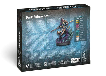 Gamers Guild AZ Vallejo Vallejo: Squidmar Miniatures Paint: Dark Future Paint Set (Pre-Order) AGD