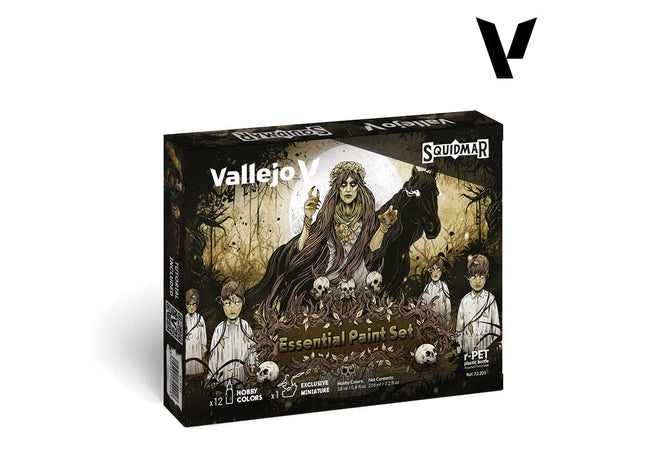 Gamers Guild AZ Vallejo Vallejo: Squidmar Miniatures Paint - Essential Paint Set AGD