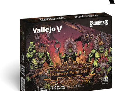 Gamers Guild AZ Vallejo Vallejo: Squidmar Miniatures Paint - Fantasy Paint Set AGD