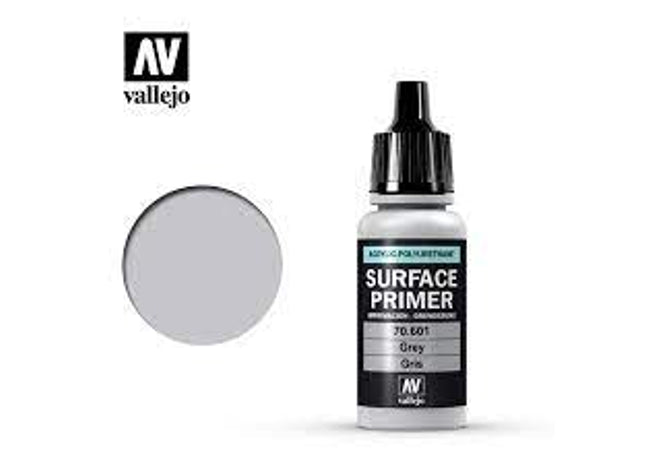 Gamers Guild AZ Vallejo Vallejo: Surface Primer 70.601 Grey HobbyTyme