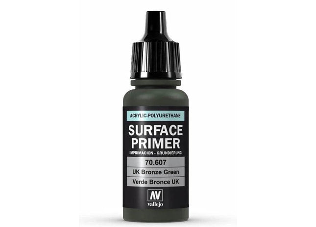 Gamers Guild AZ Vallejo Vallejo: Surface Primer 70.607 UK Bronze Green HobbyTyme