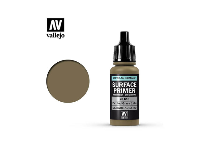 Gamers Guild AZ Vallejo Vallejo: Surface Primer 70.610 Parched Grass HobbyTyme