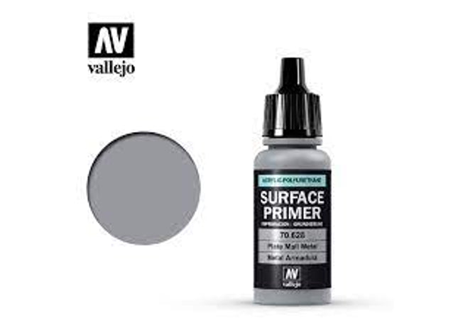 Gamers Guild AZ Vallejo Vallejo: Surface Primer 70.628 Plate Mail Metal HobbyTyme