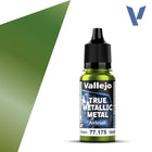 Gamers Guild AZ Vallejo Vallejo True Metallic Metal (Airbrush): Amber Green (18 ml) (Pre-Order) AGD