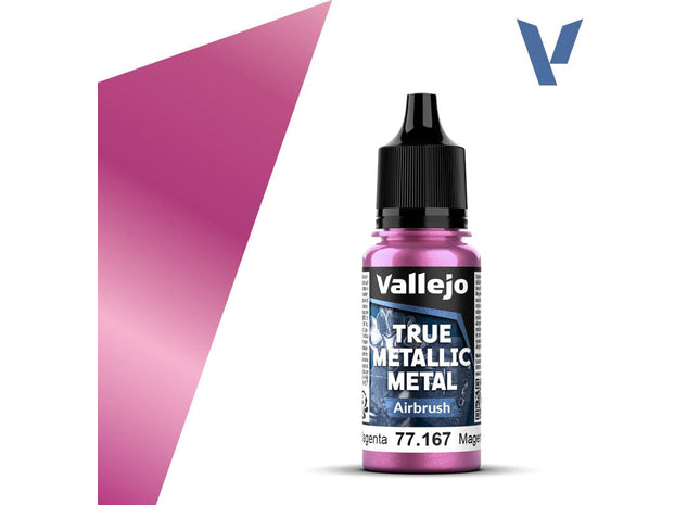 Gamers Guild AZ Vallejo Vallejo True Metallic Metal (Airbrush): Crimson Magenta (18 ml) (Pre-Order) AGD