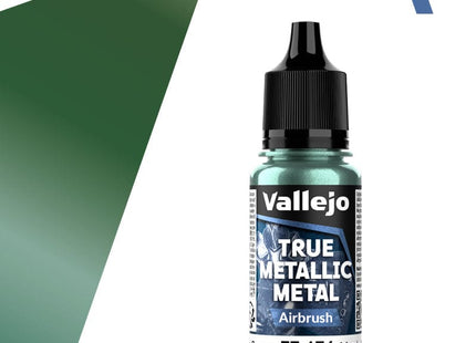 Gamers Guild AZ Vallejo Vallejo True Metallic Metal (Airbrush): Dusken Green (18 ml) (Pre-Order) AGD