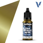 Gamers Guild AZ Vallejo Vallejo True Metallic Metal (Airbrush): Greenish Gold (18 ml) (Pre-Order) AGD